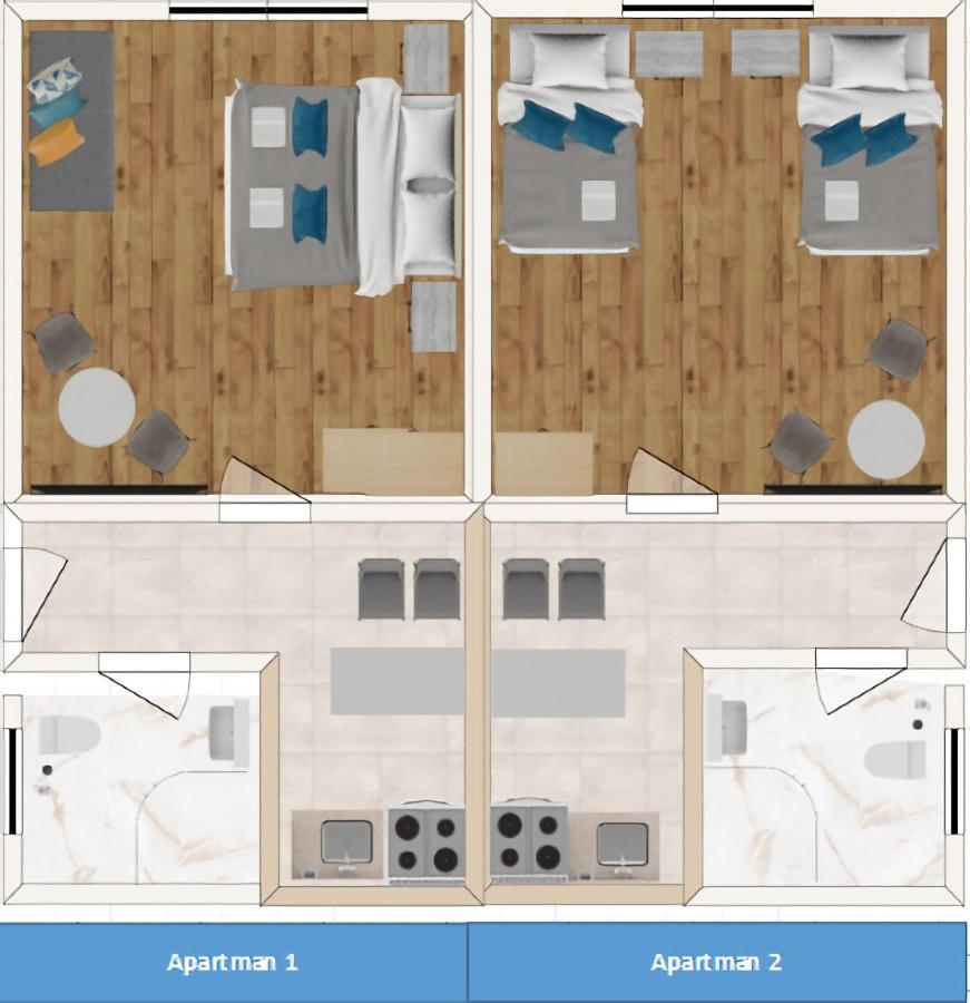 Apartmani Drinska Foca Exteriör bild